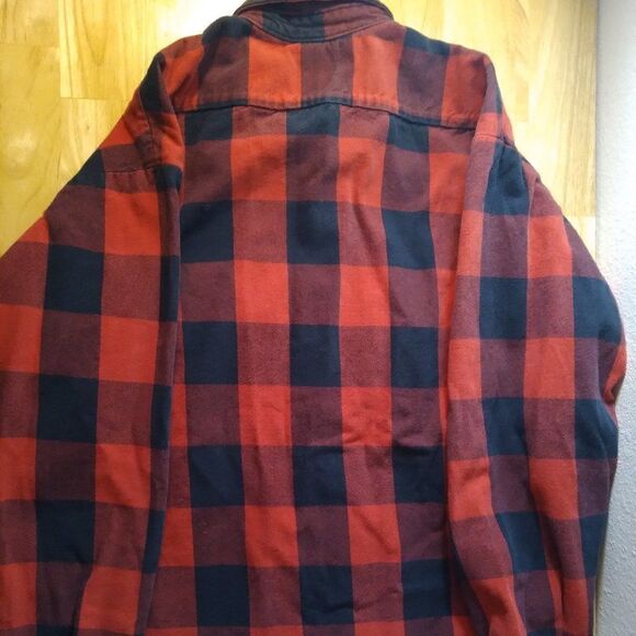 Vintage Big Bill Plaid Flannel Button Down Shirt - Picture 6 of 7